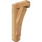 Ekena Millwork Thorton Craftsman Rough Sawn Bracket, Western Red Cedar, 4"W x 14"D x 26"H BKT04X14X26THR04RWR - alternate 1
